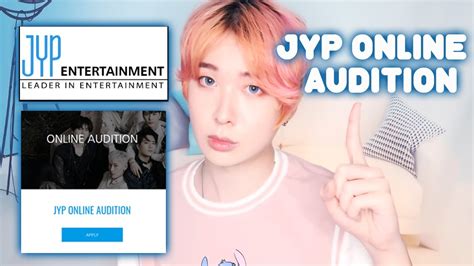 How to fill out the JYP Online Audition – Kpop Auditions.